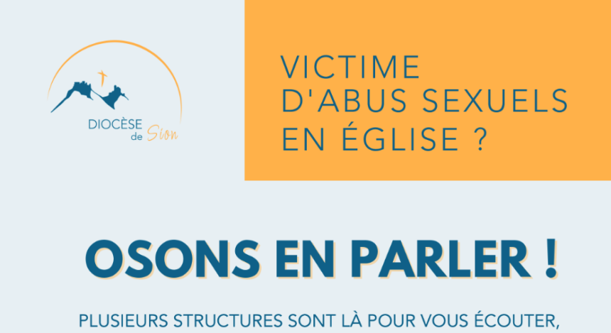 Victime d&rsquo;abus sexuels en Église – osons en parler